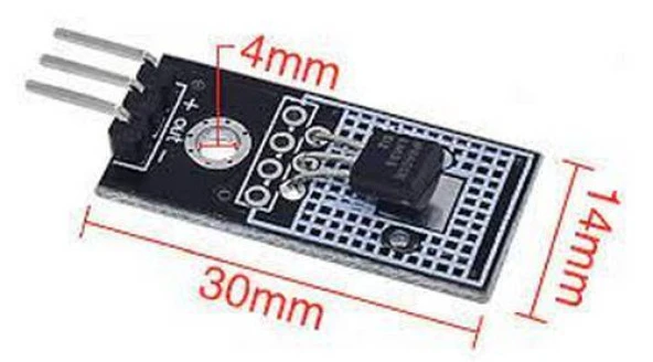 LM35D Sıcaklık Sensör Modülü + Kablo - Resim 2