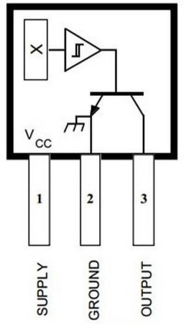 UGN3177 Hall Sensörü - Resim 2