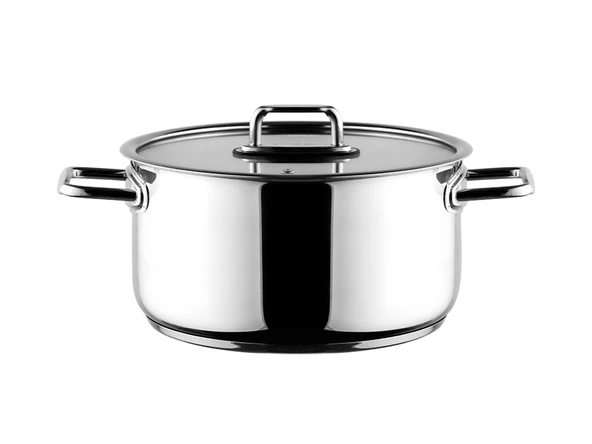 Aryıldız Colombus Metal Kulp Cam Kapak Derin Tencere - 28 Cm - 1
