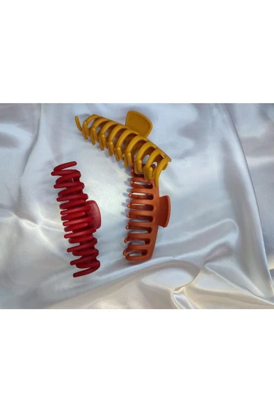 Kadın 3’lü Büyük Xl Mandal Toka Seti - 4