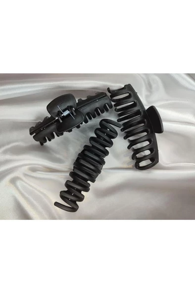 Kadın 3’lü Büyük Xl Mandal Toka Seti - 8