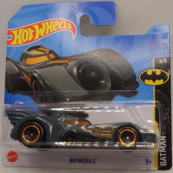 Hot Wheels Batmobile 3/5 103/25 Model Araba