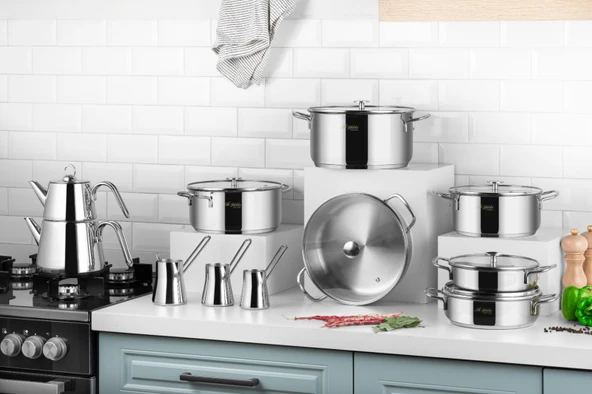 Aryıldız Maxi Plus 20 Parça İdeal Çelik Çeyiz Seti ürün görseli 1