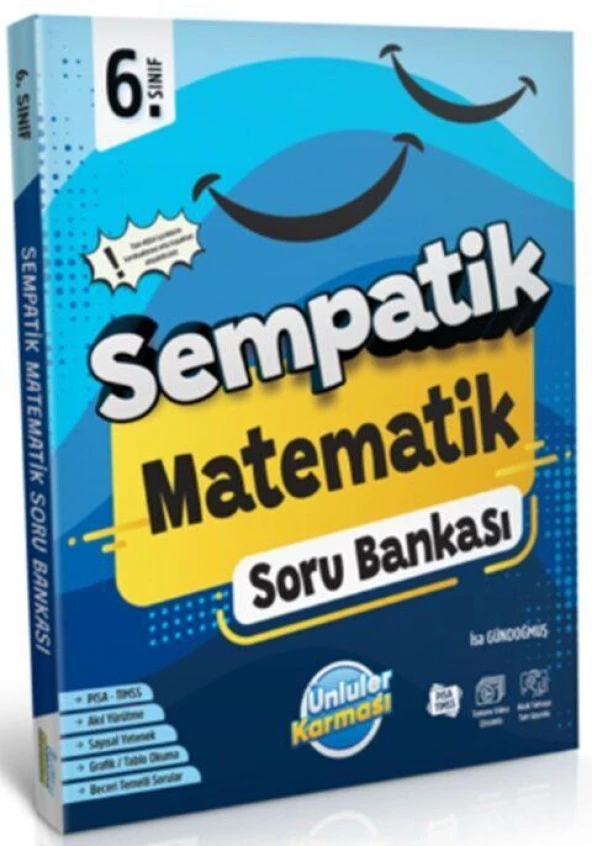 6. Sınıf Matematik Sempatik Soru Bankası Ünlüler Karması