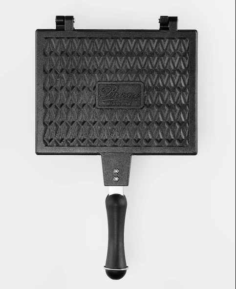 Brioni Diamond Tost Grill Orta Boy Ocak Üstü Tost Makinesi - 2
