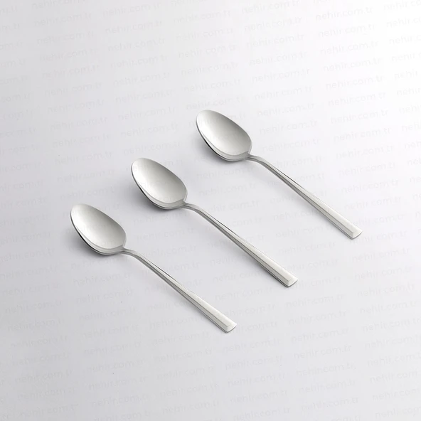 Nehir Milano Sade 6lı Yemek Kaşık ürün görseli