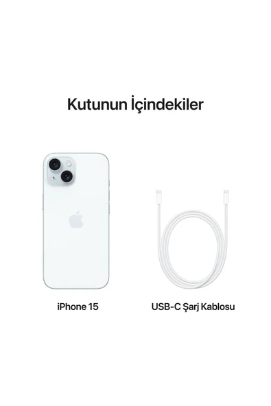 iPhone 15 128GB Mavi - 9