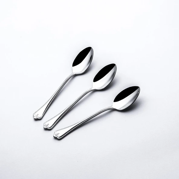 Nehir Fulya Sade 6lı Tatlı Kaşık ürün görseli