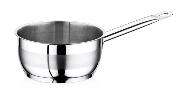 Safinox Boru Kulplu 12x7 cm Çelik Sospen-0.75 Litre ürün görseli 1