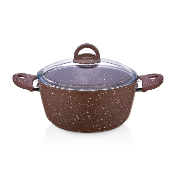 Saflon SF3630GR Granit Line 30 cm Derin Tencere 9.25 Litre