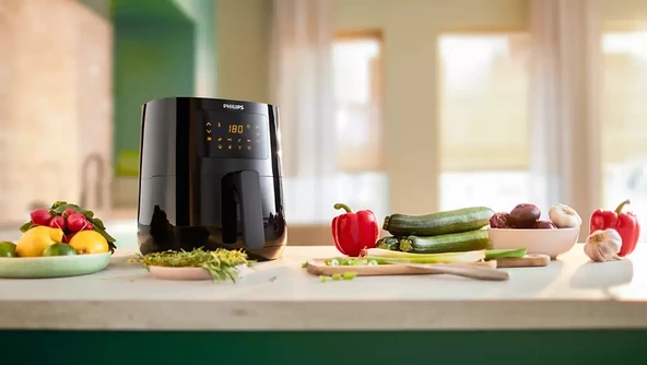 Philips Airfryer HD9252/90 Essential Fritöz - 5