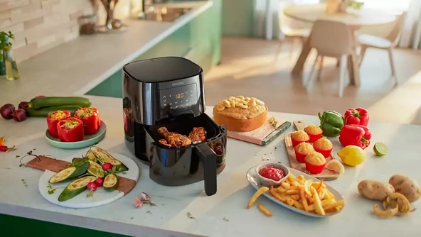 Philips Airfryer HD9252/90 Essential Fritöz - 2