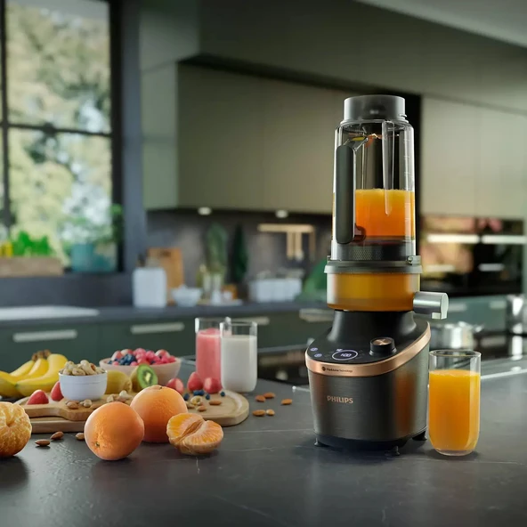 Philips HR3770/00 Flip&Juice™ Meyve Sıkacağı Modüllü Yüksek Hızlı Blender - 2