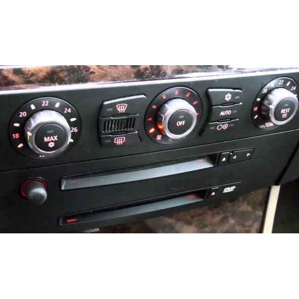BMW 5 Serisi E60 2001-2010 E61 2004-2010 ile Uyumlu Klima OFF Düğmesi Kapağı - 9