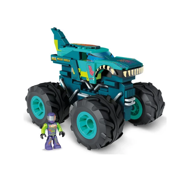 HDJ95 MEGA™ Hot Wheels® Wrex™ Monster Truck 187 parça +5 yaş - Resim 5