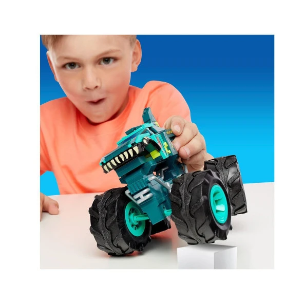 HDJ95 MEGA™ Hot Wheels® Wrex™ Monster Truck 187 parça +5 yaş - Resim 9