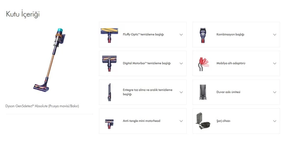 Dyson Gen5detect Prusya Mavisi/Bakır Dikey Şarjlı Süpürge - 2