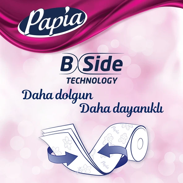 Papia Parfümlü Egzotik Tuvalet Kağıdı 48 Rulo (16 Rulo x 3 Paket) - 5