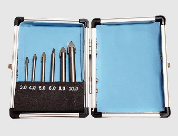 Todrill 50909 Cam Delme Ucu Seti 6 Parça ürün görseli 1