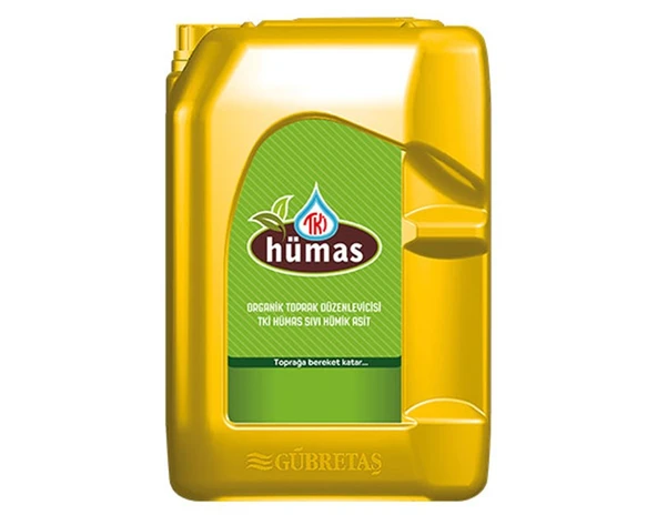 GÜBRETAŞ TKİ HUMAS 12  (20 LT) (LEONARDİT MENEŞLİ ORGANİK TOPRAK DÜZENLEYİCİ HÜMİK ASİT)