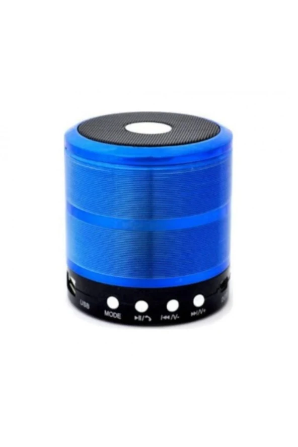 Torima Yeni Model Ws-887 Mini Bluetooth Ses Bombası Mavi Renk