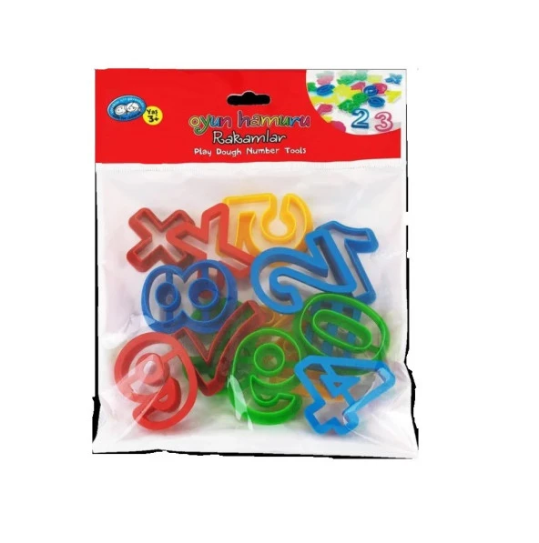 Hayal Sepeti Oyun HAMURU KALIBI 16 PARÇA SAYILAR ŞEKİLLİ - 3