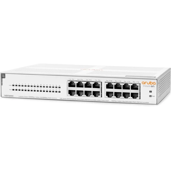 HPE Aruba Ion 1430-16G PoE+ 124W Yntlmz (R8R48A) - 2
