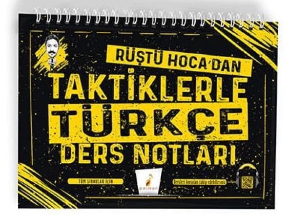 Pelikan Yayınları Rüştü Hocadan Taktiklerle Türkçe Ders Notları