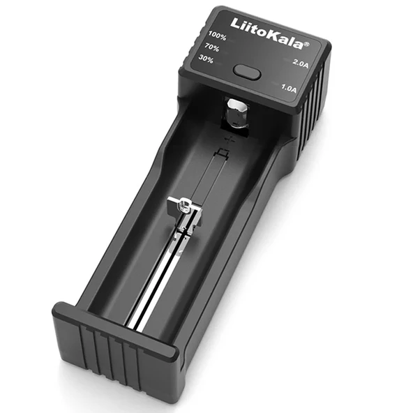 LIITOKALA LII-100C UNİVERSAL AA/AAA/18650/14500/123A AKILLI TEKLİ PİL ŞARJ CİHAZI ALETİ - 2
