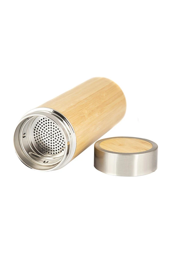 Milo L1408 - Bamboo Çelik Termos 350Ml - 4
