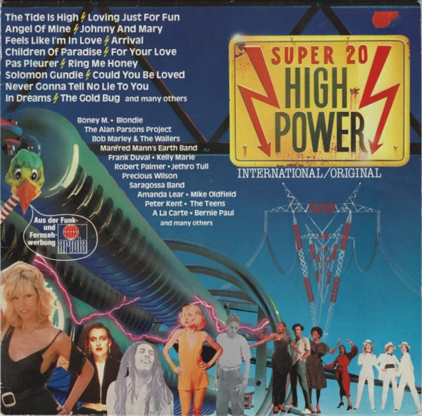 High Power - Super 20  rock pop tarz plak alithestereo