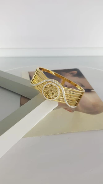 Hayat Ağacı Çelik Paslanmaz Kelepçe Sns103828 ürün görseli 1