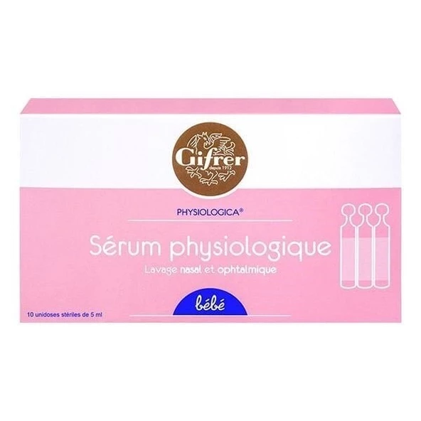 Gifrer Serum Fizyolojik 10 x 5 ml ürün görseli
