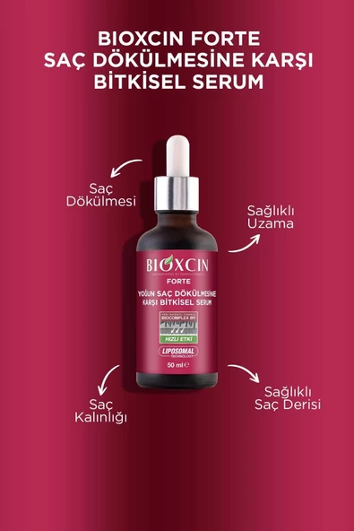Bioxcin Forte 3'lü Serum 3 x 50 ml3 X 50 ML 3 X 50 ML 3 X 50 ML