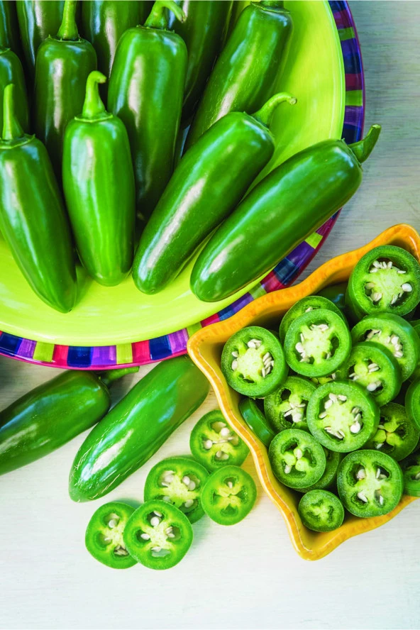 AGRODAL TARIM Doğal Meksika Biberi Jalapeno Acı Biber 100 Adet Sebze Tohumu