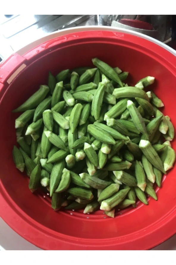 ERDEM GARDEN Doğal Küçük Japon Bamyası Sebze Tohumu 100 Ad. Yerli Tohum ürün görseli