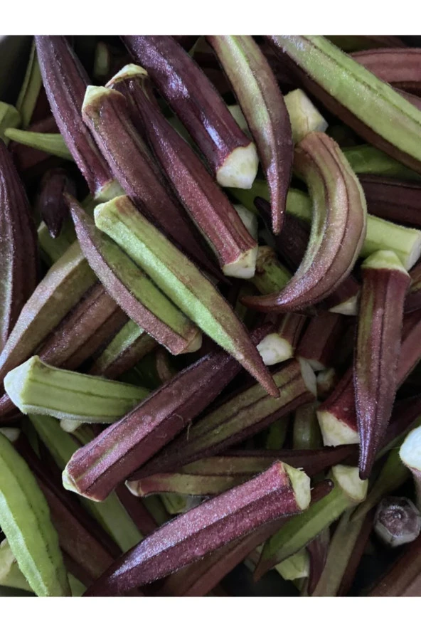 ERDEM GARDEN Doğal Kınalı Bamya Sebze Tohumu 100 Ad. Yerli Tohum ürün görseli