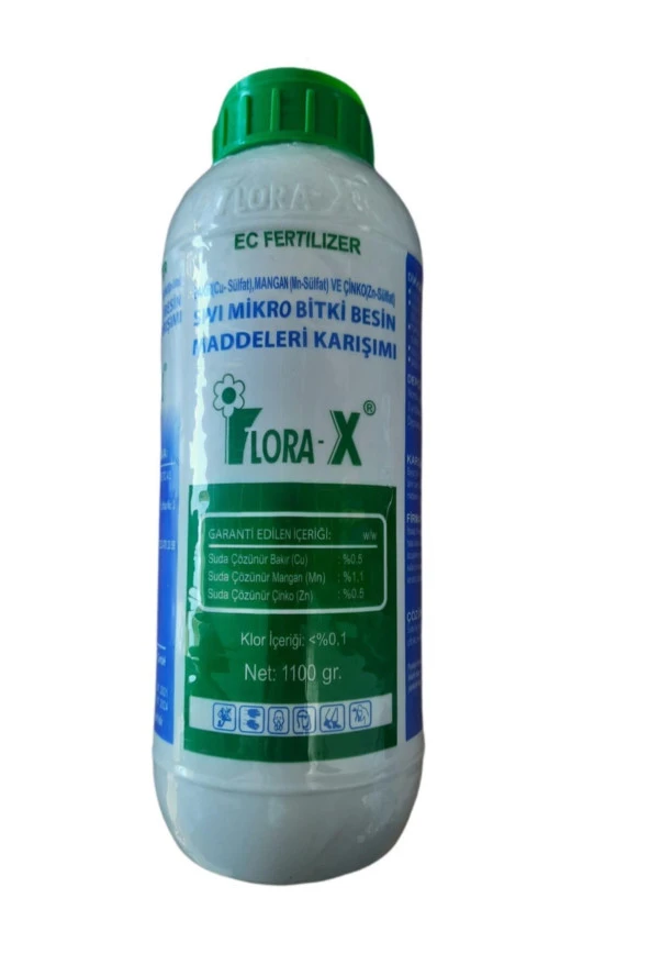 Flora x Flora-x Sıvı Mikro Bitki Besin Maddeleri Karışımı 1100 gr