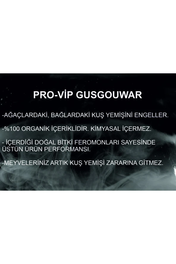 PRO-VİP Gusgouwar 500ml Kuşkovar Kuşkovucu %100 Organik Bitki Besini - 3