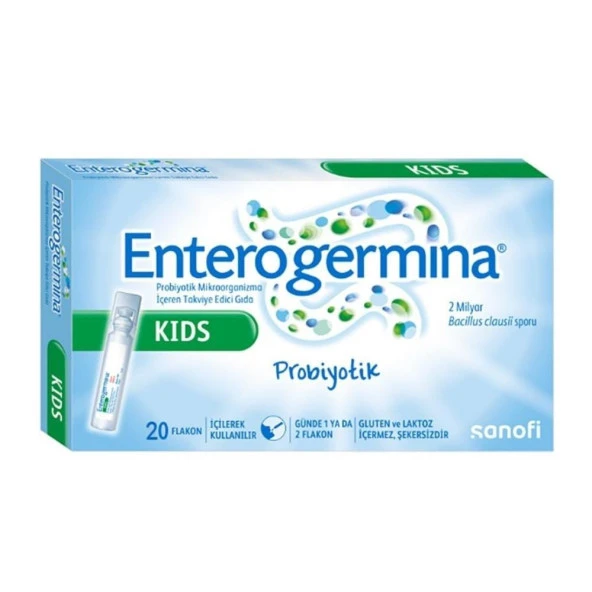 Enterogermina Kids 2-10 Yaş Probiyotik - 5 ml x 20 Flakon -