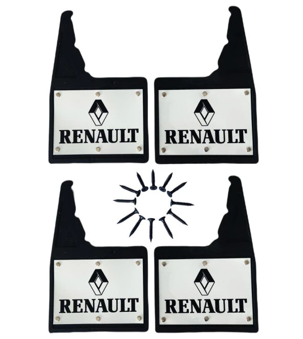 Renault 12 Toros Toros TSW Uyumlu 4 lü Ön-Arka Perçinli Paçalık Tozluk Çamurluk REN1RX024YD