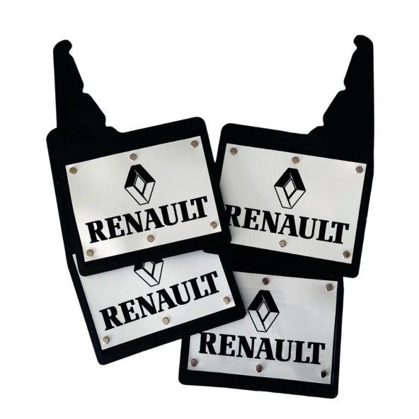 Renault 12 Toros Toros TSW Uyumlu 4 lü Ön-Arka Perçinli Paçalık Tozluk Çamurluk REN1RX024YD - Resim 4