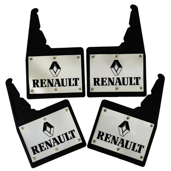 Renault 12 Toros Toros TSW Uyumlu 4 lü Ön-Arka Perçinli Paçalık Tozluk Çamurluk REN1RX024YD - Resim 5