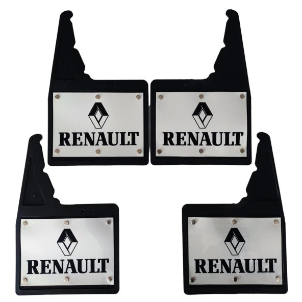 Renault 12 Toros Toros TSW Uyumlu 4 lü Ön-Arka Perçinli Paçalık Tozluk Çamurluk REN1RX024YD - Resim 6