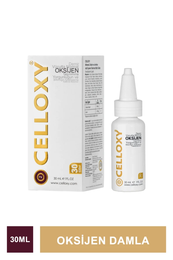 Celloxy Oksijen Damla 30 ml