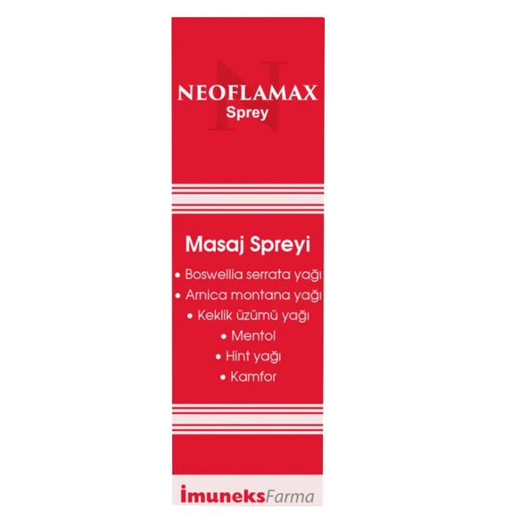 İmuneks Neoflamax Masaj Spreyi 50 ml