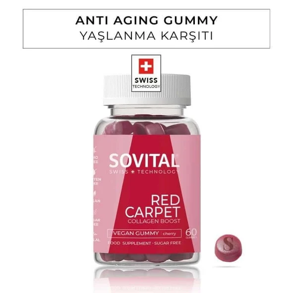 Sovital Red Carpet Collagen Boost 60 Tablet