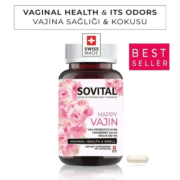 Sovital Happy Vajin 40 Kapsül ürün görseli