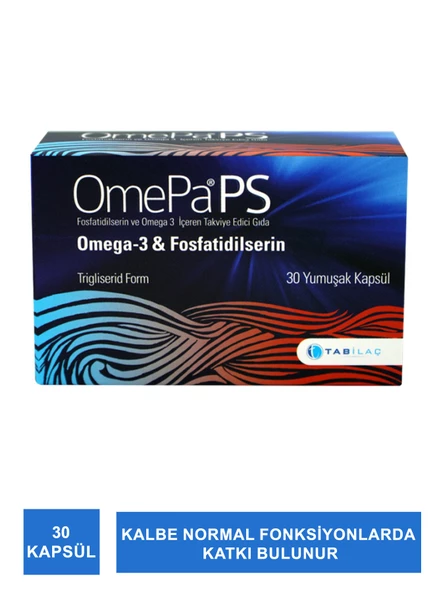 OmePa PS Omega3 & Fosfatidilserin 30 Kapsül