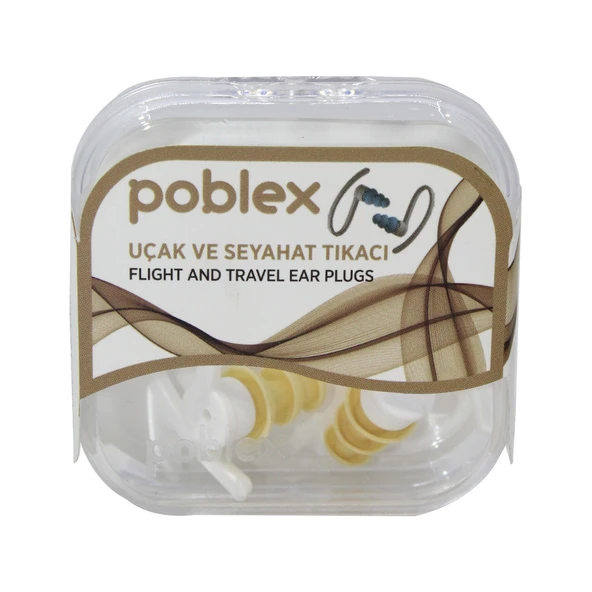 Poblex Uçak ve Seyahat Kulak Tıkacı
